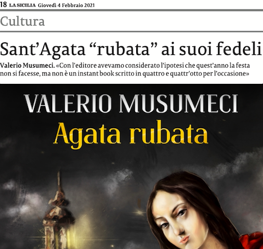 SMF per La Sicilia – Sant’Agata rubata ai suoi fedeli – L’intervista a Valerio Musumeci