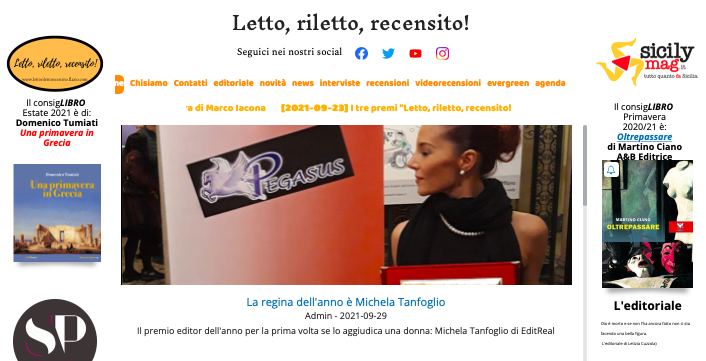 SMF per Letto, riletto, recensito! – La regina dell’anno è Michela Tanfoglio