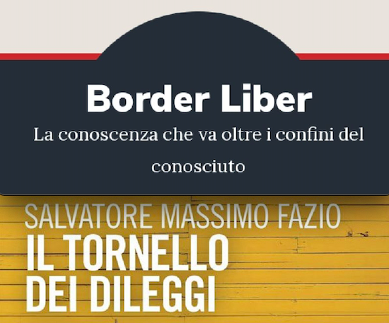 SMF su Border Liber – Massimo Salvatore Fazio. Il tornello dei dileggi. Arkadia editore – Recensione